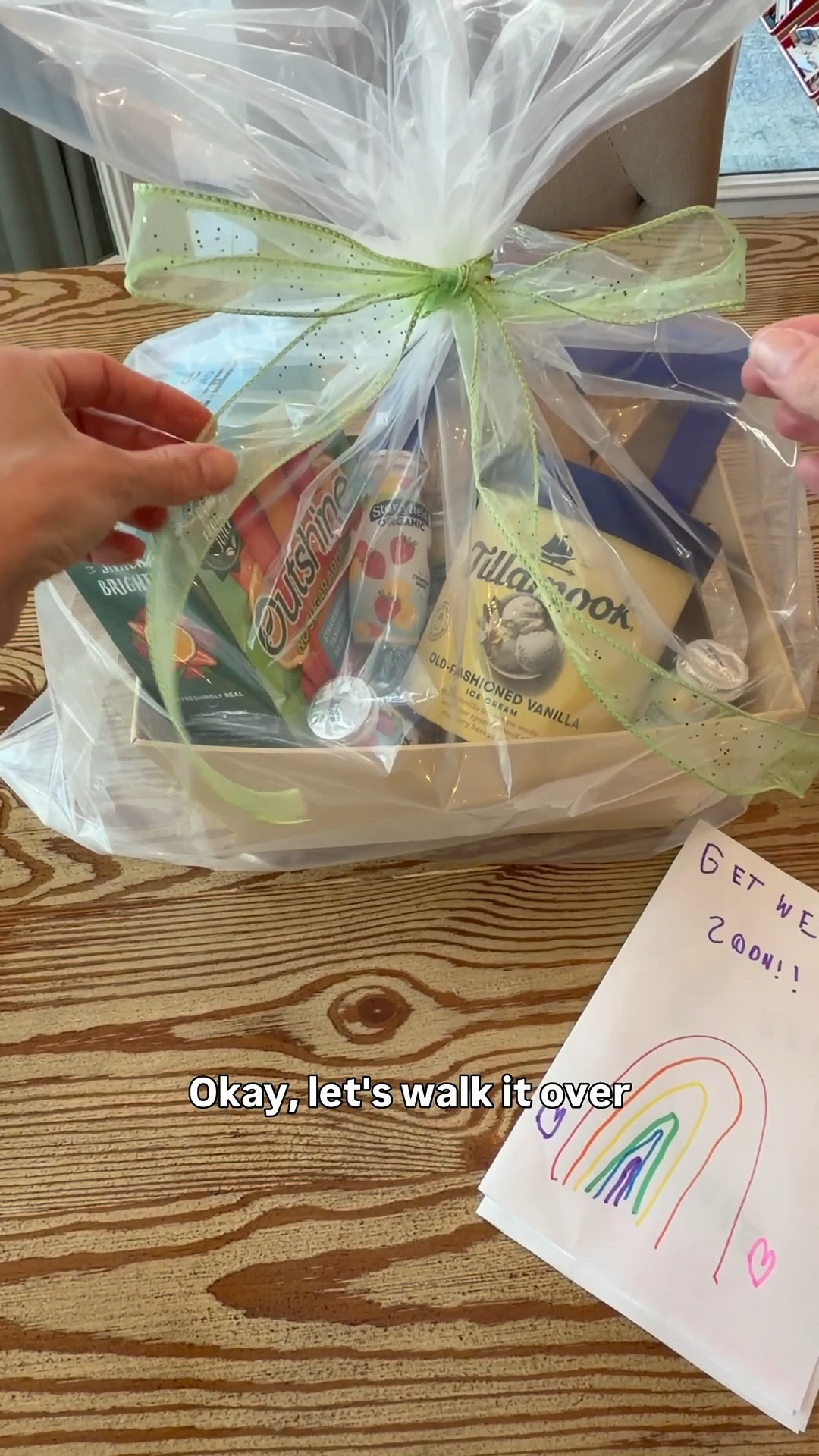 A simple little care package for a sweet neighbor 🤍 easy comfort foods + a small activity to help pass the time.

#LTKKids #LTKmomlife