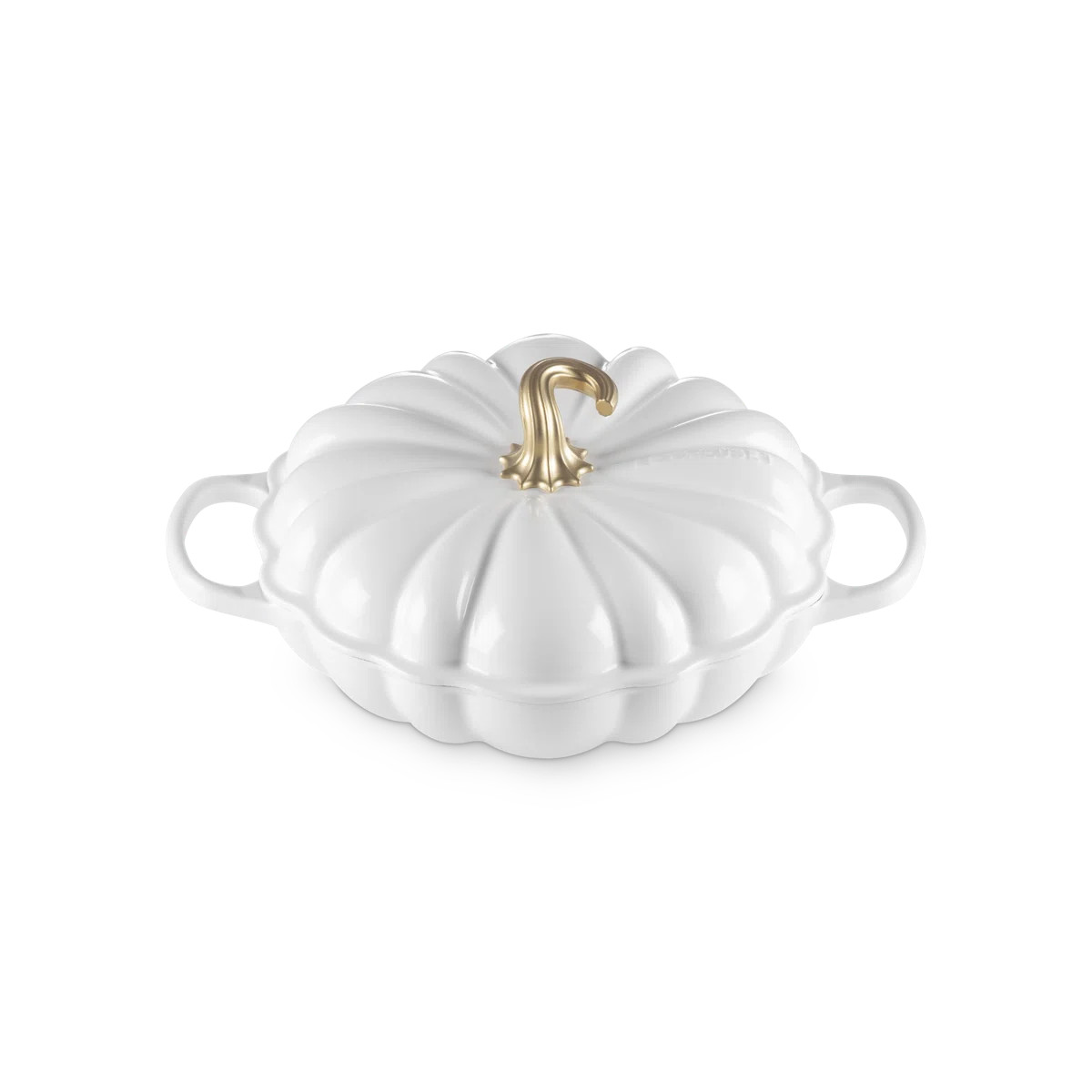 Le Creuset Enameled Cast Iron Signature Pumpkin Braiser, 2.75 Qt. - White | Wayfair | Wayfair North America