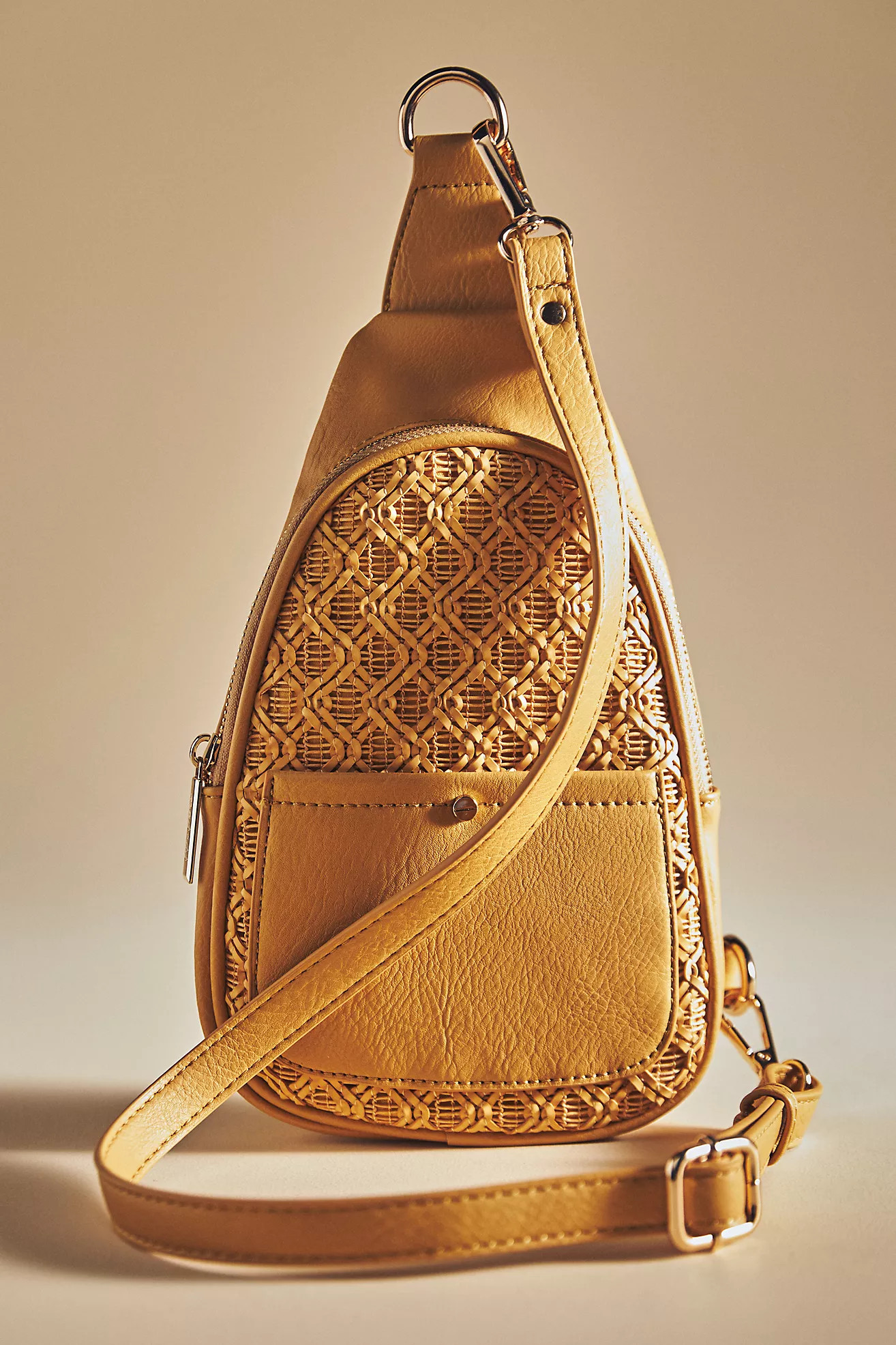 Mali + Lili Gwen Woven Sling Bag | Anthropologie (US)