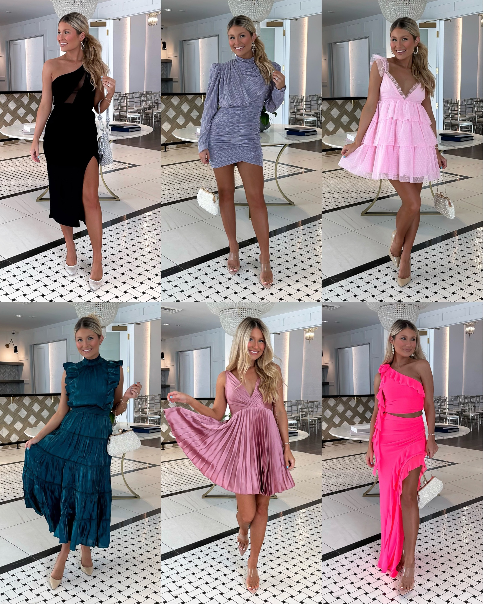 Wedding Guest dress. Cocktail dress. Midi dress. Mini dress. Tulle dress. Tiered dress. Fall wedding. Metallic dress. Little black dress. Asymmetrical dress. One shoulder dress. Beach wedding. Tropical wedding. Garden wedding.

#LTKwedding #LTKSeasonal #LTKstyletip