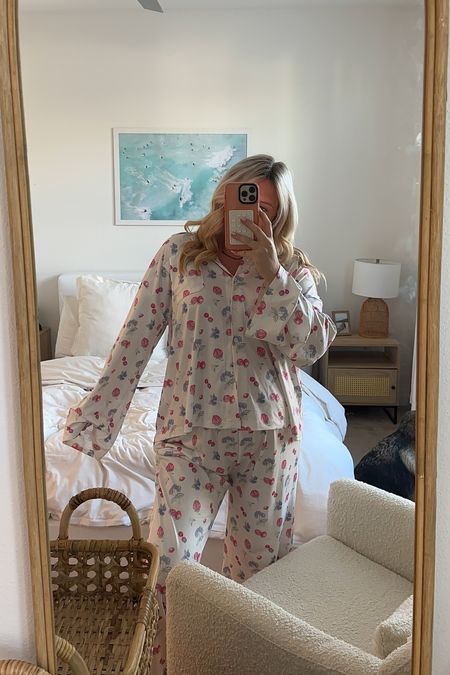 viral Amazon fruit pj set! I have been living in these Amazon pjs they are so so comfortable and such good quality for a good price! I am wearing a size L 

#LTKSeasonal #LTKGiftGuide #LTKHoliday