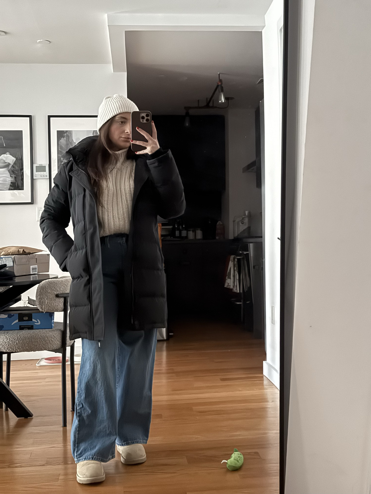 Dressed and ready for this nyc cold weather ft my cats toys 🥹

#LTKdayinmylife #LTKgrwm #LTKootd