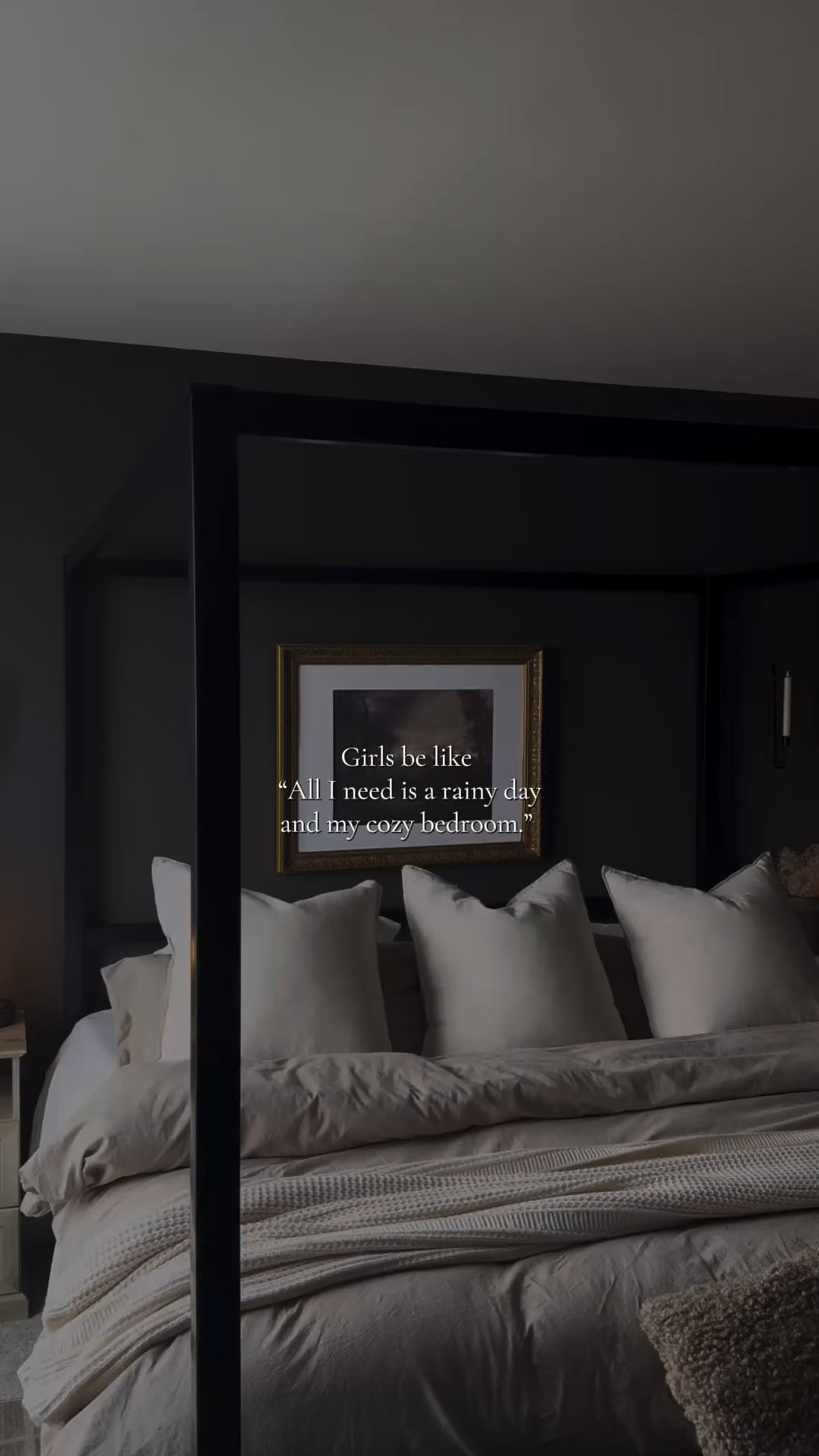 Doesn’t that sound like the perfect day? #asethetic #moodyaesthetic #cozyvibes #peaceful #springvibes #rainydayvibes #homedecor #masterbedroom 

#LTKWatchNow #LTKU #LTKHome