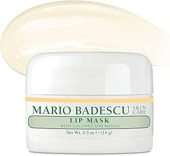 Mario Badescu Lip Mask, Overnight Lip Treatment Enriched With Skin Softening Coconut Oil and Hydr... | Amazon (US)