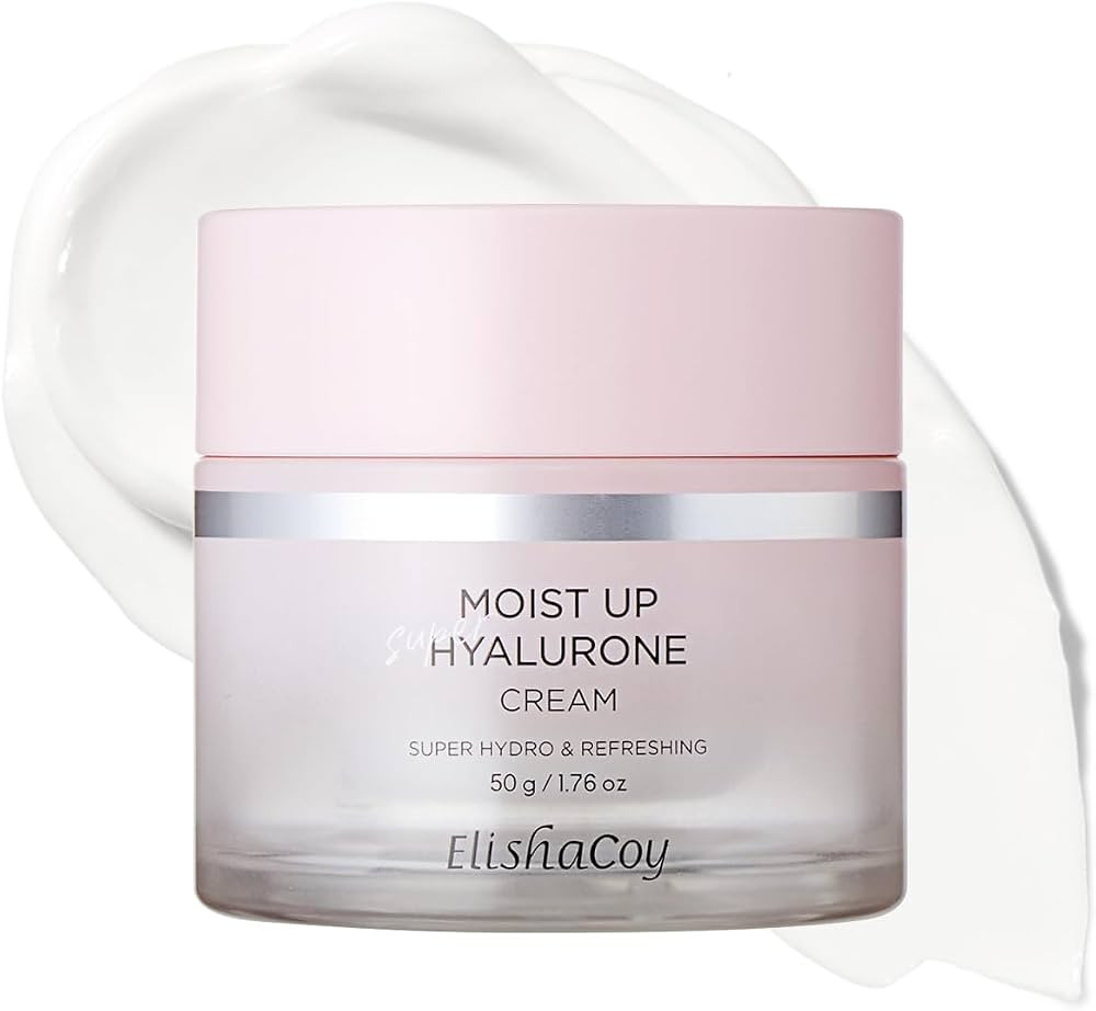 Elishacoy Moist Up Hyalurone 80-Hour Hyaluronic Acid face Cream with Long-Lasting Hydration, Oil-... | Amazon (CA)