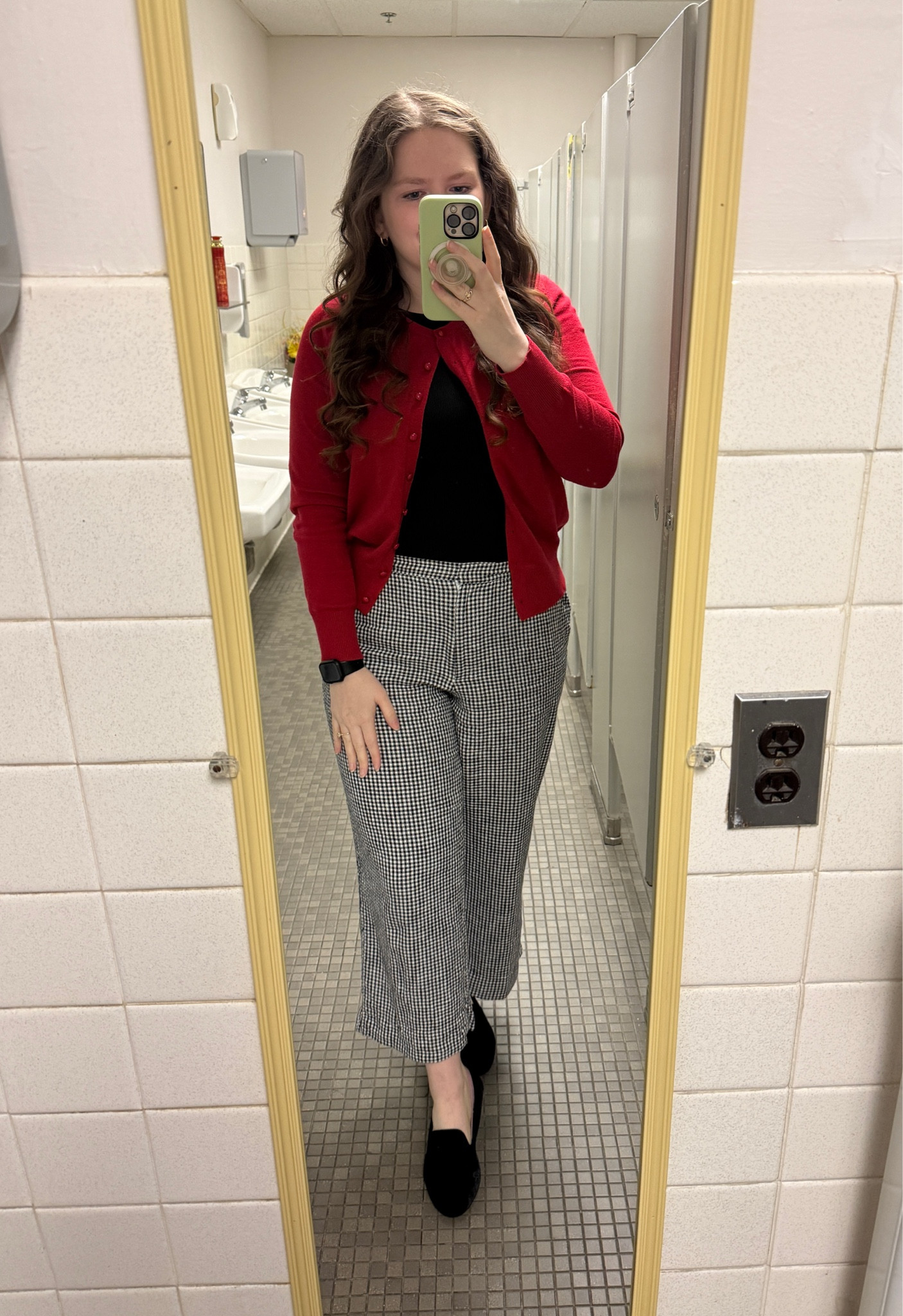 Some office outfit inspo for you today! I love a good black and white gingham pant for spring and summer! These pants are super soft and perfect to dress up for the office or down for a night with friends! 

#LTKMidsize #LTKootd #LTKWorkwear