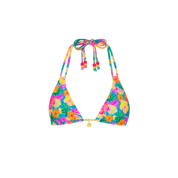 Halter Bralette Bikini Top - Paradise Pop | Kulani Kinis US