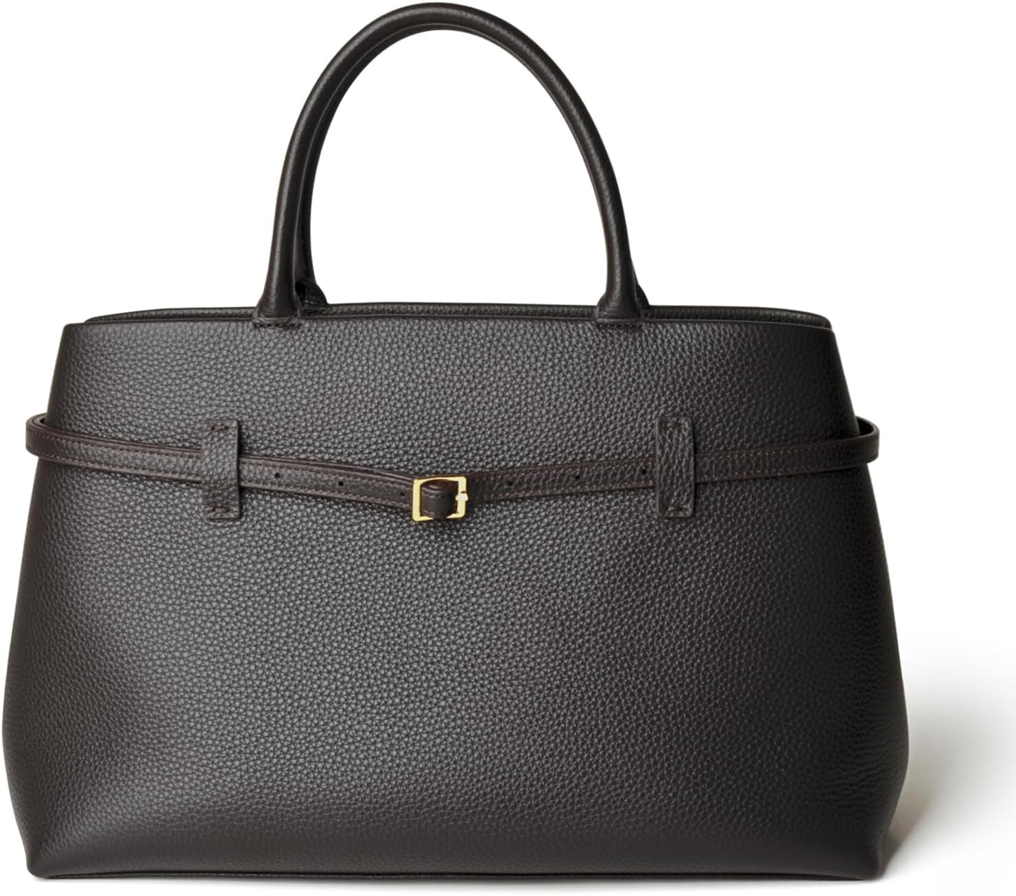 DONNAIN Full-Grain Cow Leather Top Handle Satchel and Work Tote Bag | Amazon (US)