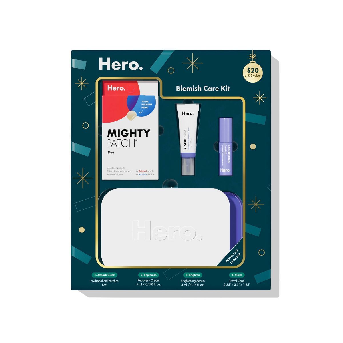Hero Cosmetics Blemish Care Gift Set - 4ct | Target