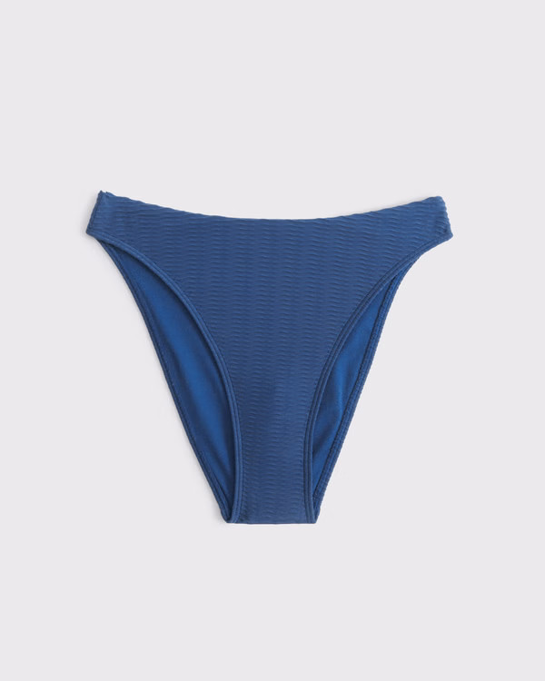Women's Mid Rise High-Leg Moderate Bottom | Women's Swimwear | Abercrombie.com | Abercrombie & Fitch (US)