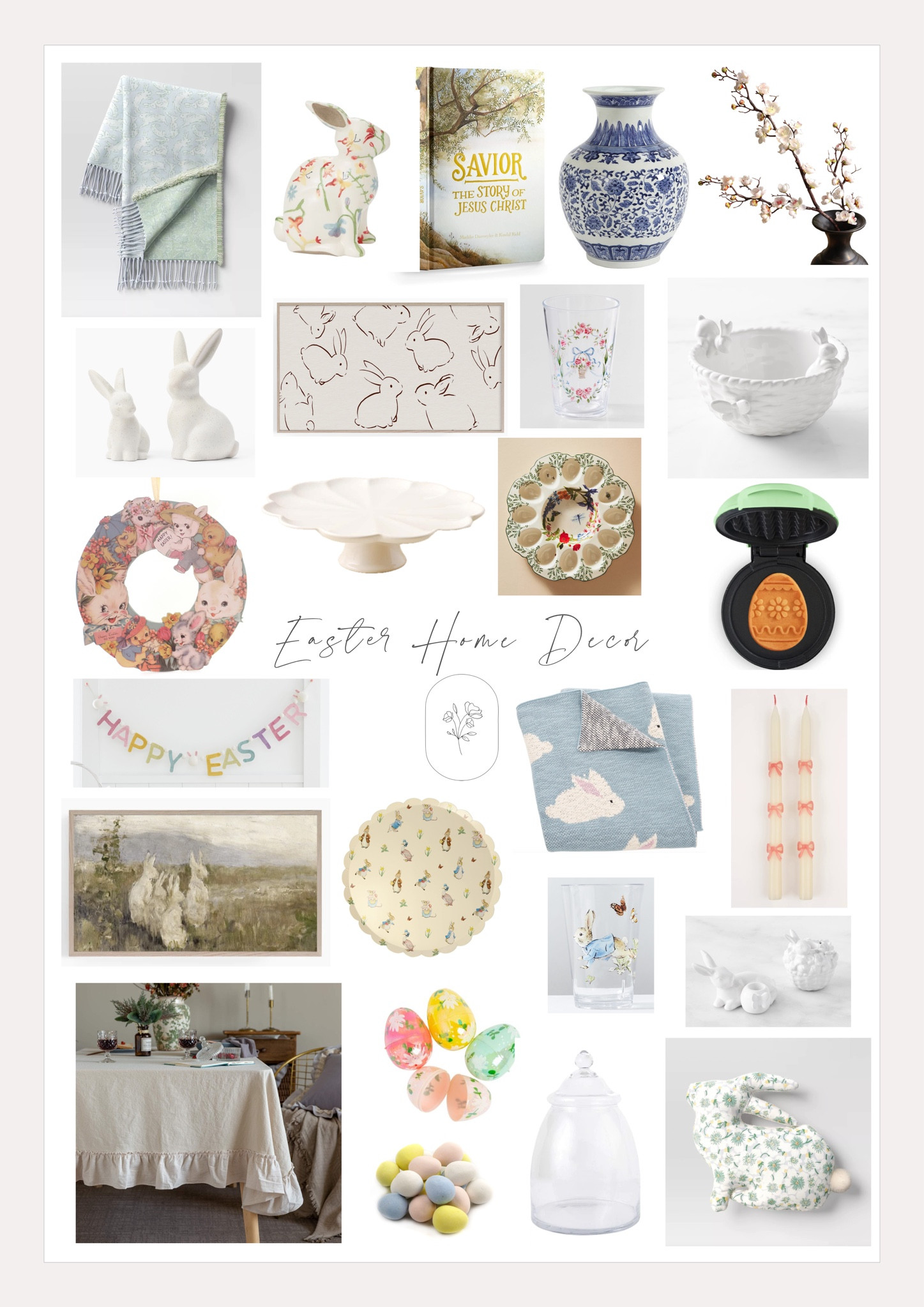 I love decorating our home for Easter! 🐣 