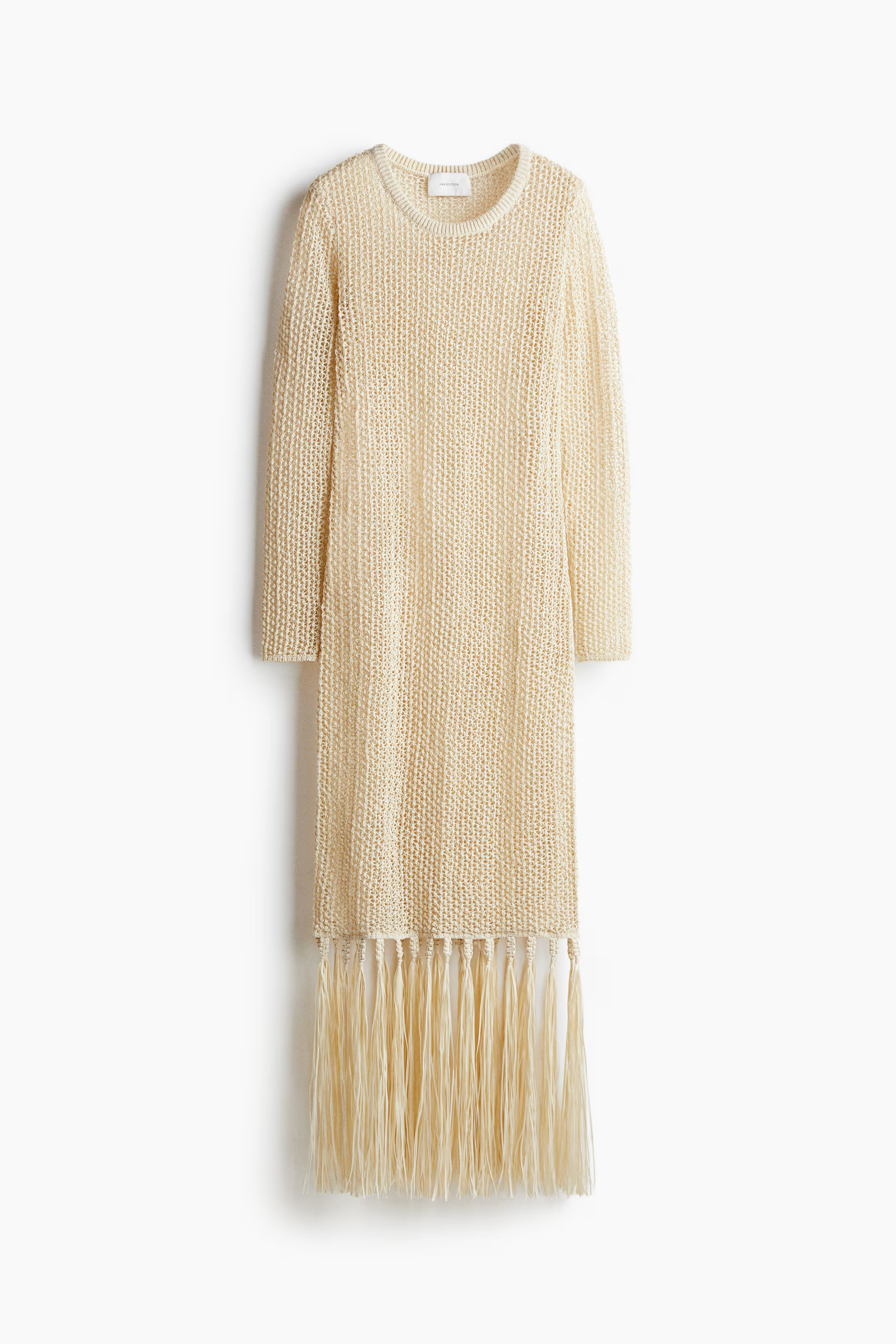 Fringed crochet-look dress | H&M (UK, MY, IN, SG, PH, TW, HK)