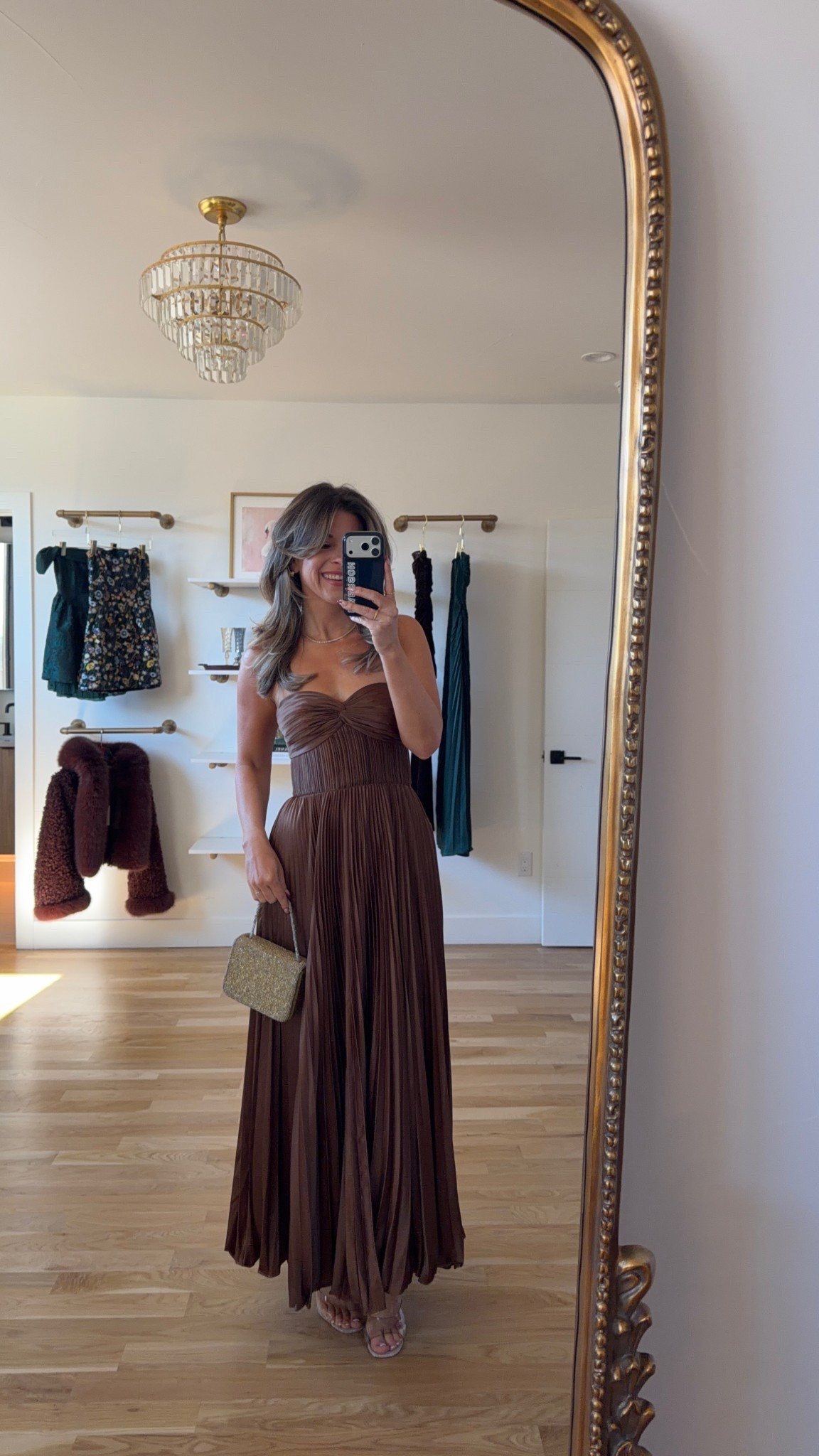 Brown strapless Amazon wedding guest and formal event dress

Electric picks code: emerson20

Sized down to an xs/0

Wedding guest
Formal event
Black tie
Amazon dress
Pleated
Strapless
Special occasion
Bump friendly 

#LTKWedding #LTKBump #LTKSeasonal