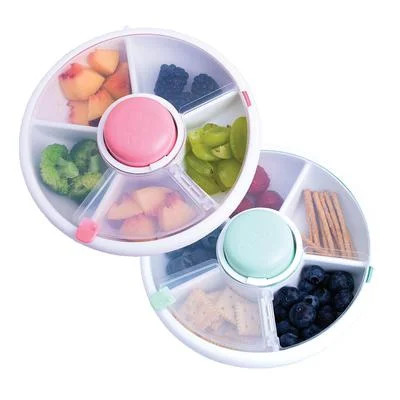 Teal/Coral GoBe Snack Spinner 2-Pack | Walmart (US)