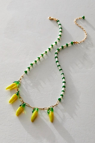 Red Hot Beaded Choker | Free People (Global - UK&FR Excluded)