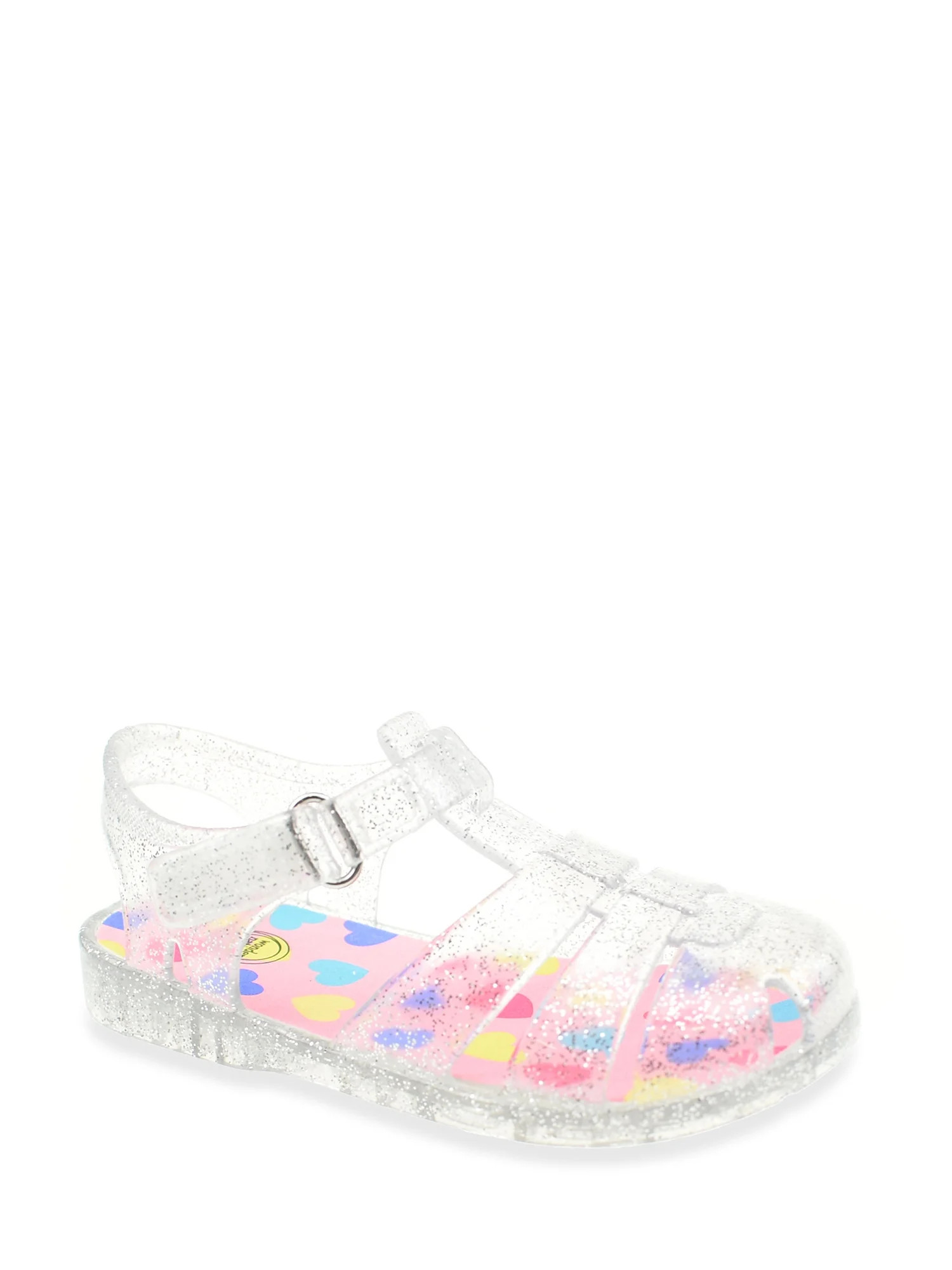 Wonder Nation Toddler Girl Jelly Fisherman Sandal - Walmart.com | Walmart (US)