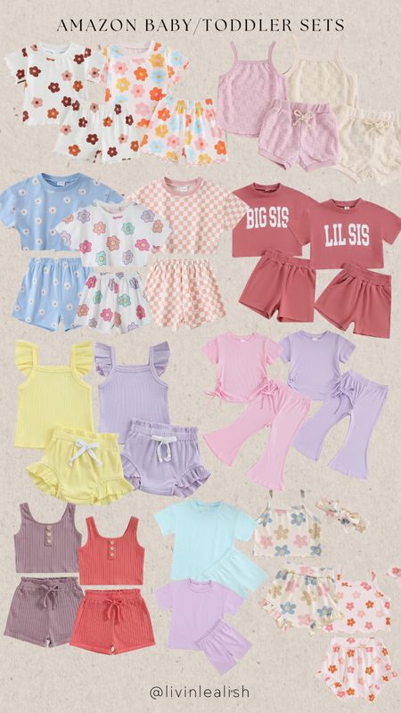 Baby & toddler summer outfits from Amazon! #amazon #summeroutfit #siblingmatching 

#LTKkids #LTKbaby #LTKstyletip