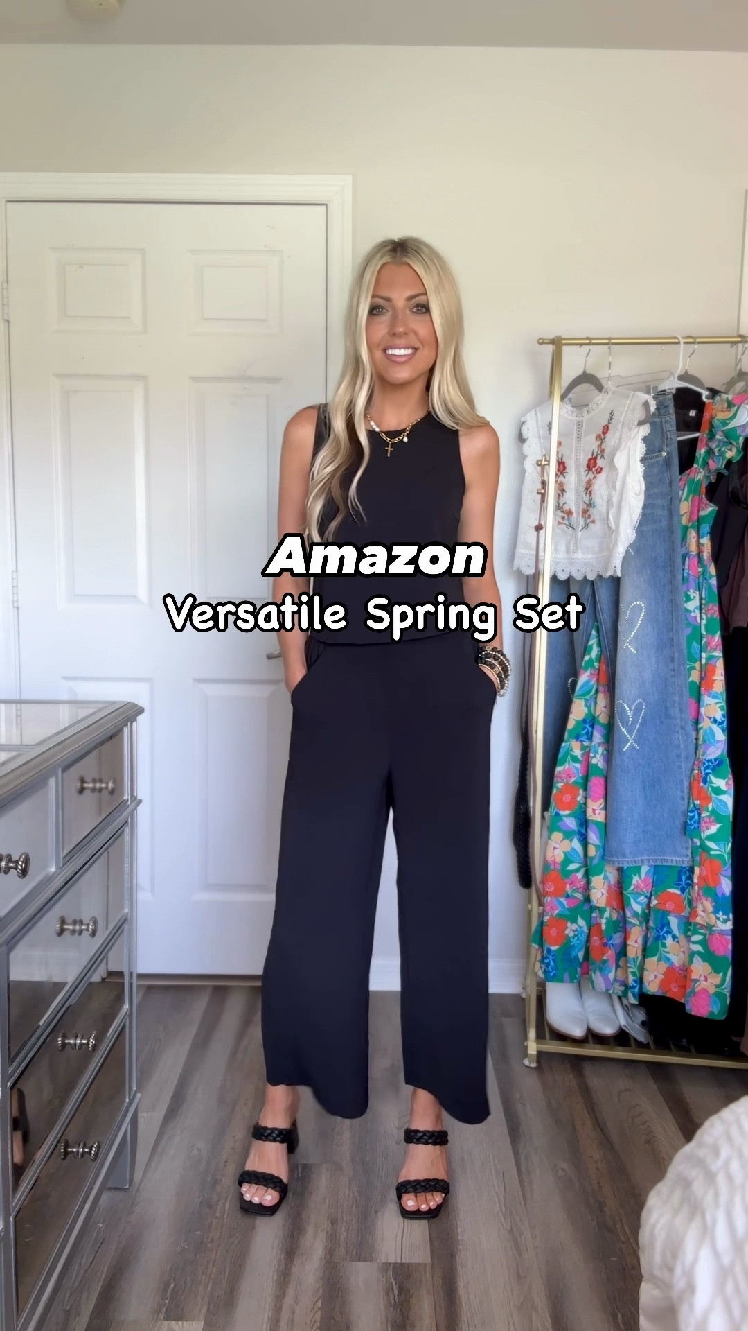 Versatile Amazon set styled 2 ways! So cute dressed up pr casual! Great for the office, date night, everyday or travel. It doesn’t collect lint either! It comes in 16 colors and its on sale & under $40 on Amazon Prime! 

2 piece set / office style / resort wear / Vacation outfit / Feminine style / Spring style / affordable / Amazon fashion find / date night outfit / amazon fashion find / everyday / travel outfit 

#springfashion #2pieceset #vacationset #traveloutfit #amazonfashion #resortstyle #resortwear #casualchic #everydayoutfit #vacationoutfit #springoutfit #affordable #womenfashion #datenight #fashionreels #ootdfashion #fashioninspo #styleinspo #amazonfashionfind #ootdfashion #affordablefashion #discoverunder10k #instafashion #amazonfashion #springstyle #ltkunder50 #effortlessfashion 

#LTKfindsunder50 #LTKworkwear #LTKtravel
