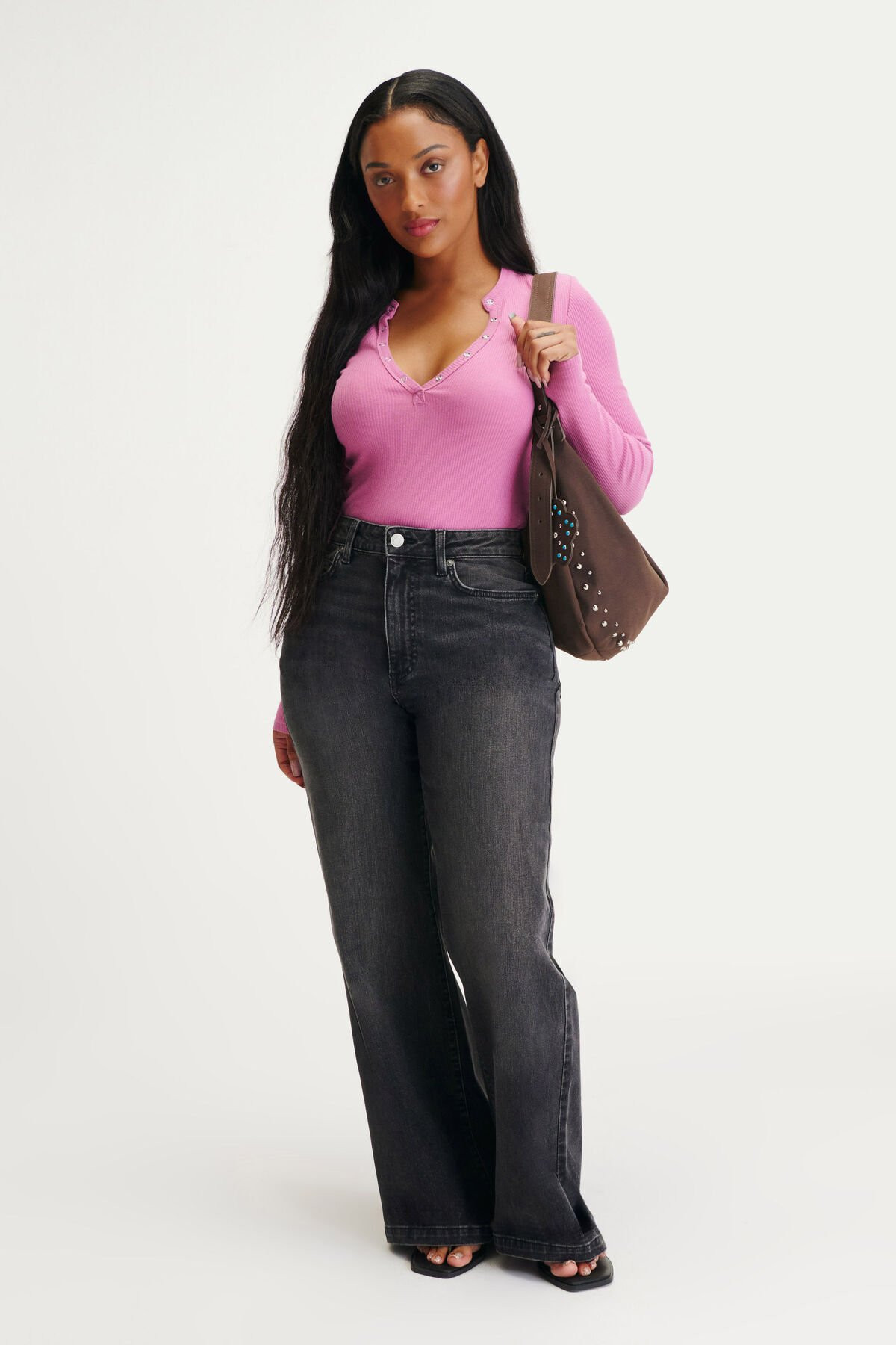 Curvy Stretch Wide Jean | Cotton On (UK)