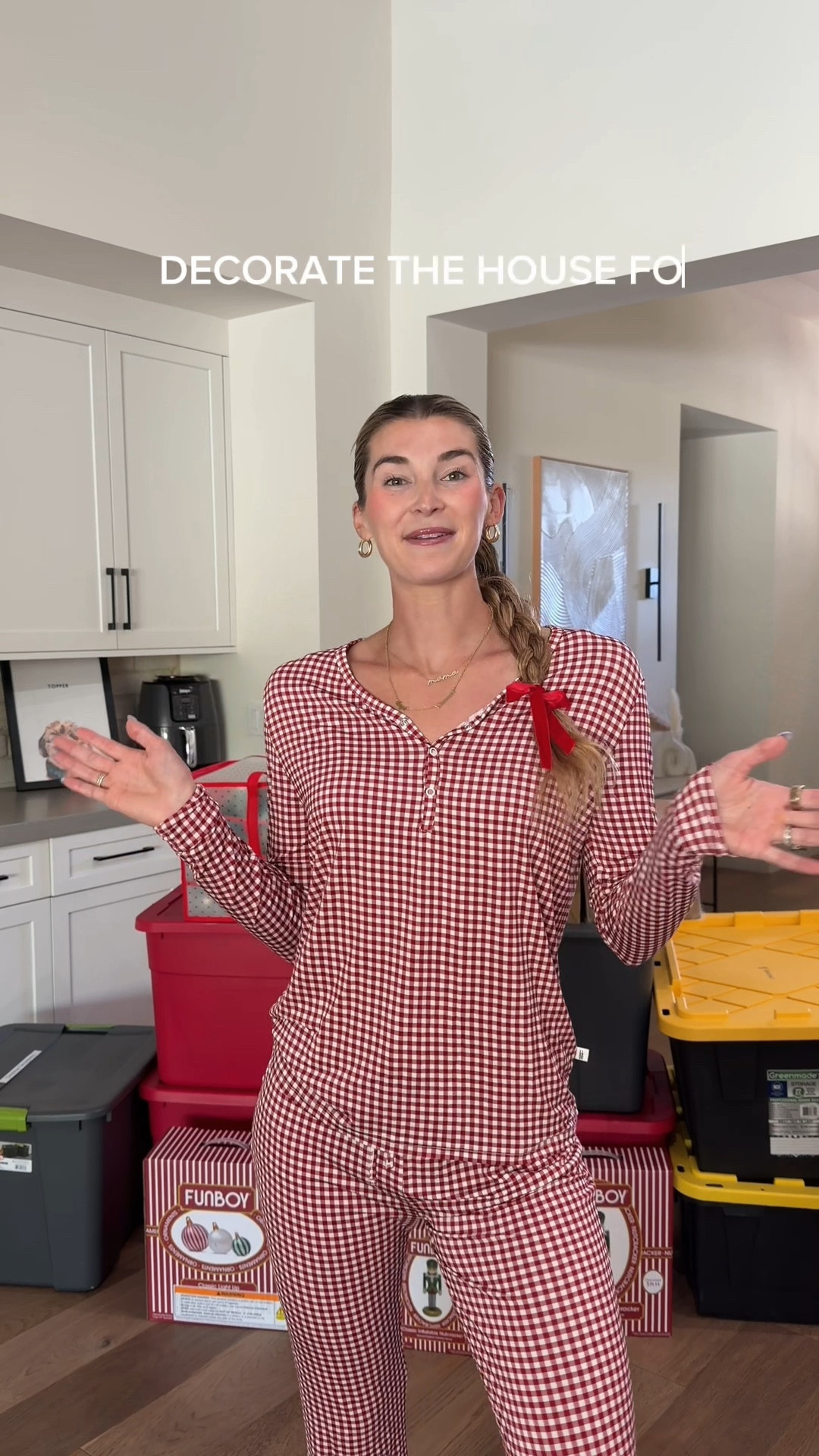 Time to decorate for Christmas❤️🎉  @funboy @potterybarn @foreverfrenchbaby 

#LTKSeasonal #LTKFamily #LTKHoliday