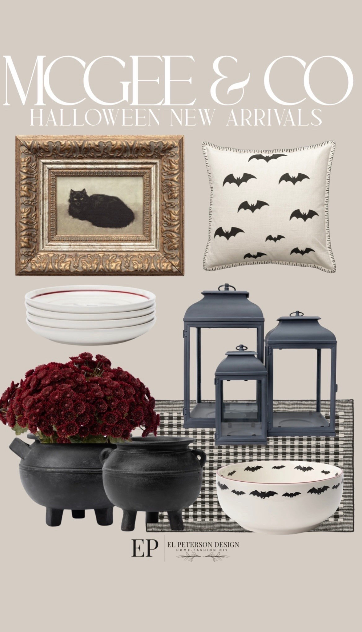 Mcgee & Co
New Halloween Arrivals
Artwork
Pillow
Outdoor lantern
Doormat
Planters
Bowl

#LTKHome