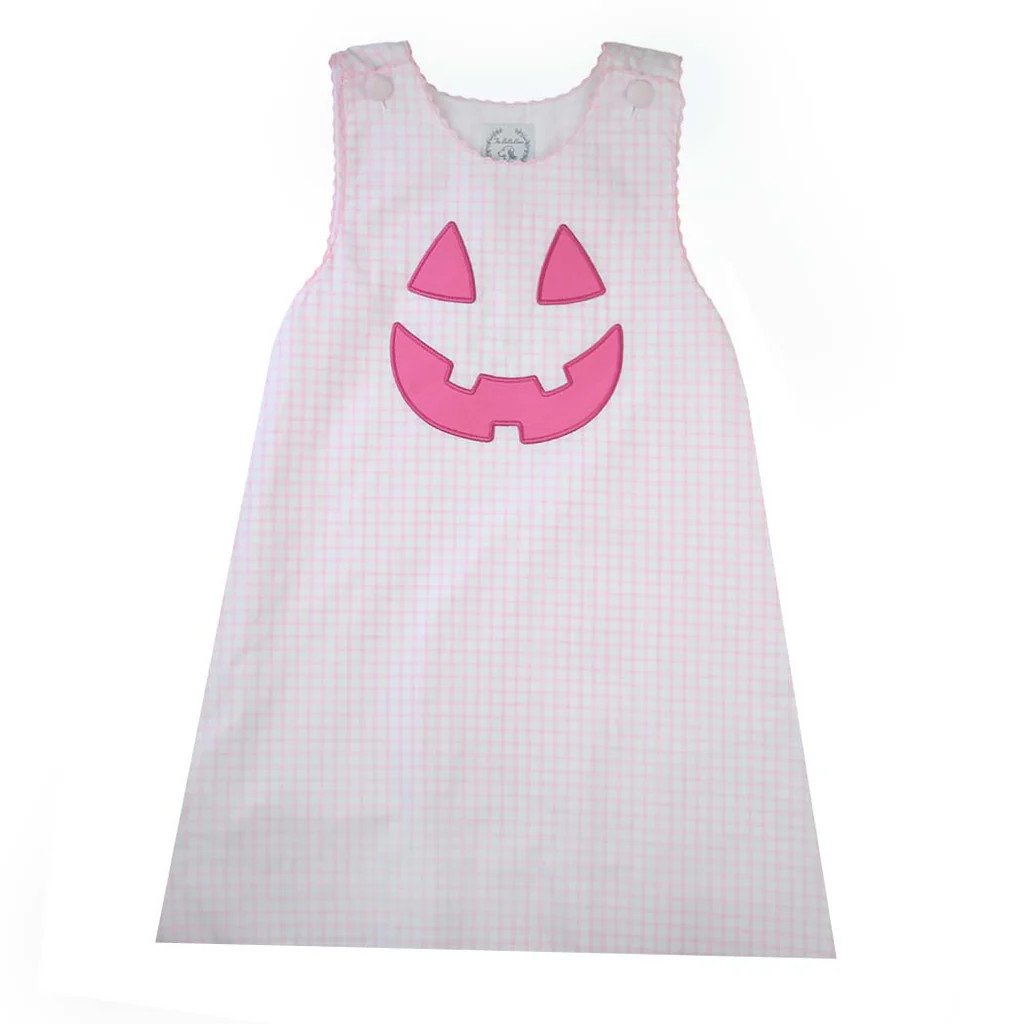 Pink Boo-Tastic Jack-O-Lantern Dress | The Bella Bean