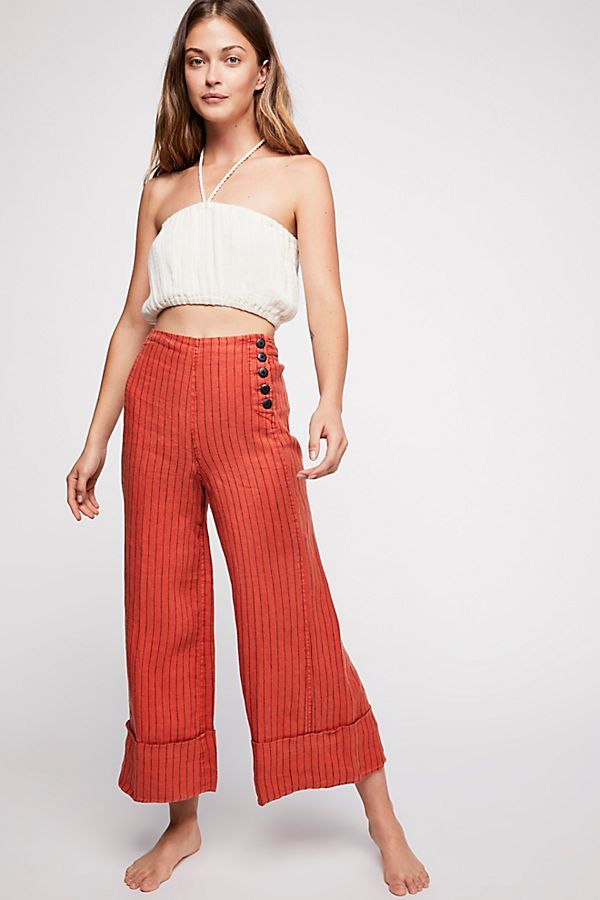 Amalfi High Rise Cropped Cuff | Free People (Global - UK&FR Excluded)