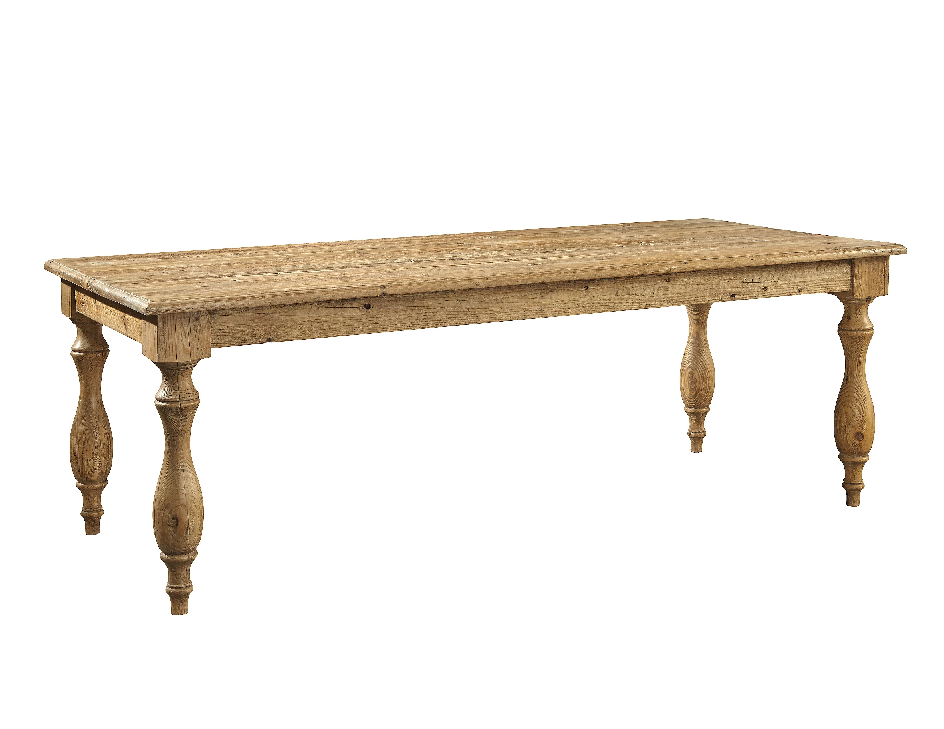 Furniture Classics Biloxi Pine Solid Wood Dining Table & Reviews | Perigold | Perigold