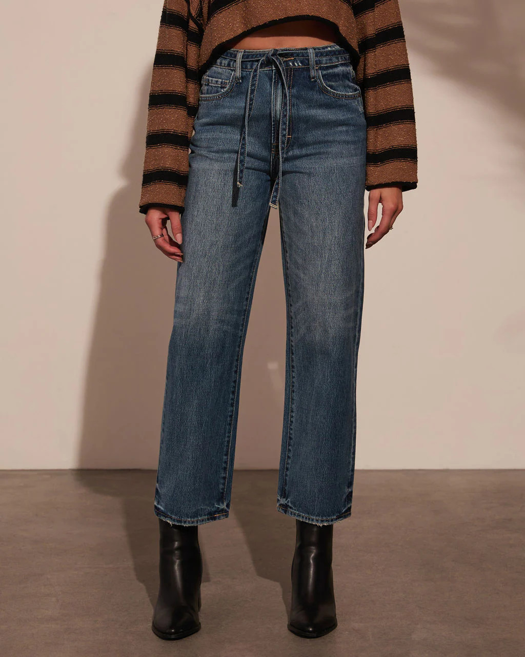 Annika High Rise Wide Leg Jeans | VICI