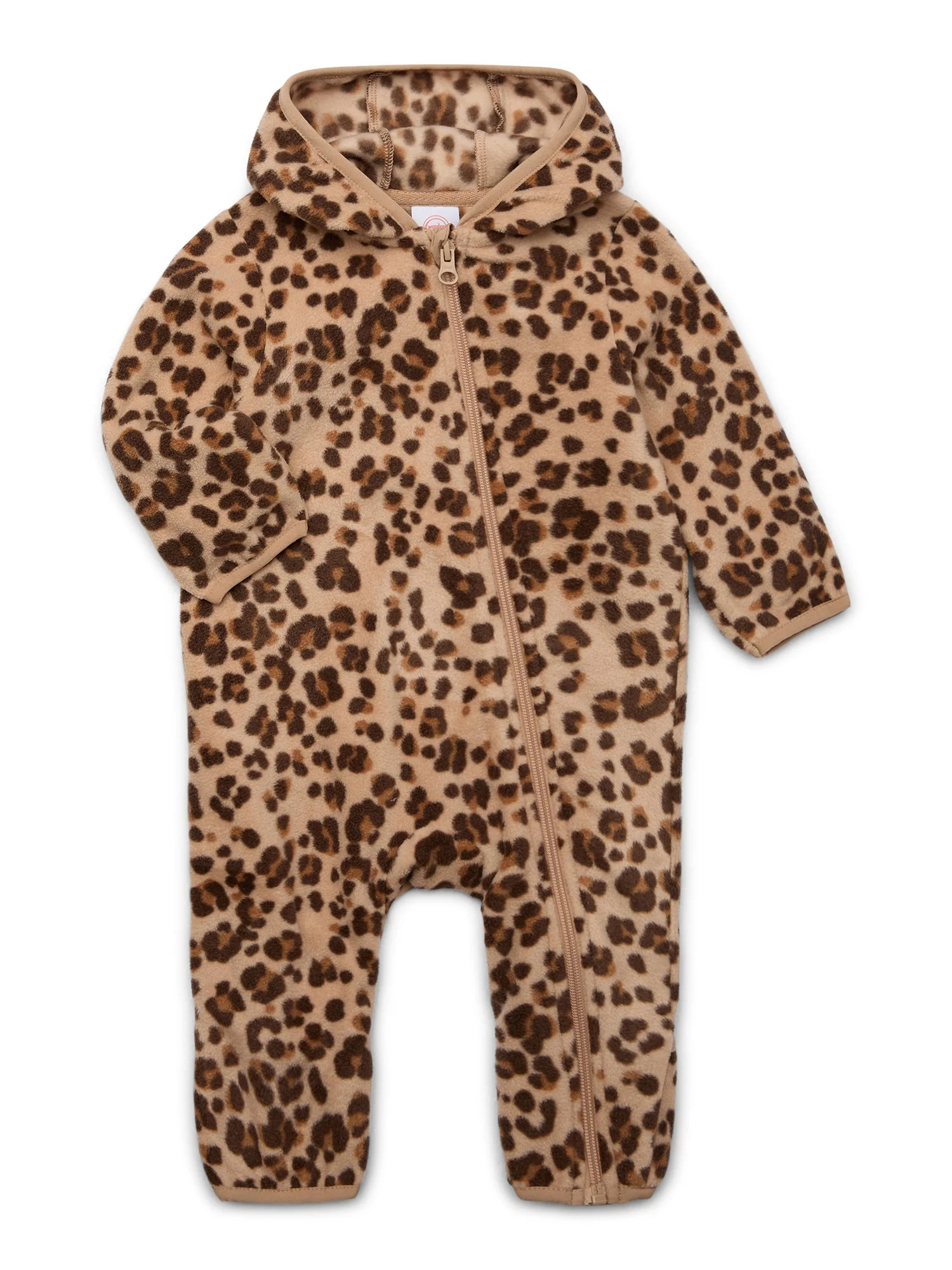 Wonder Nation Baby Microfleece Pram with Hood, Size 0M-12M | Walmart (US)