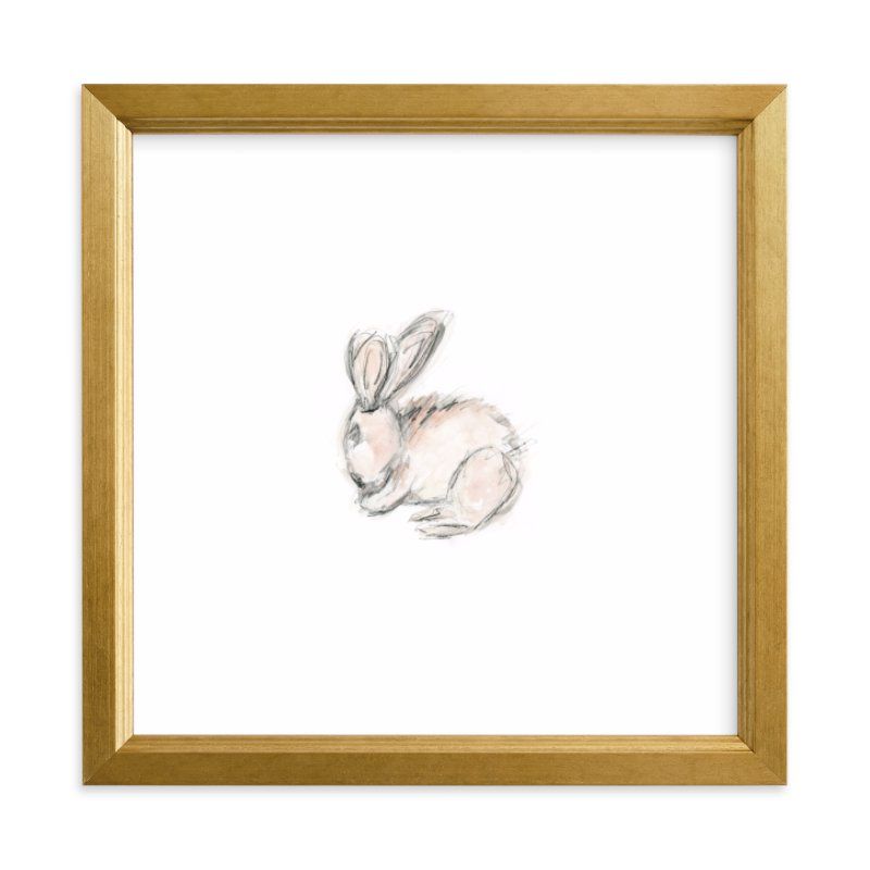 Little Bunny Blue | Minted