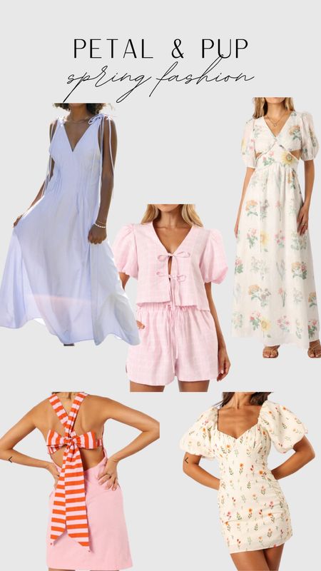 Petal and pup, best seller, spring fashion, spring style, matching set, midi dress, maxi dress, bow, tie back 

#LTKfindsunder50 #LTKSeasonal #LTKfindsunder100