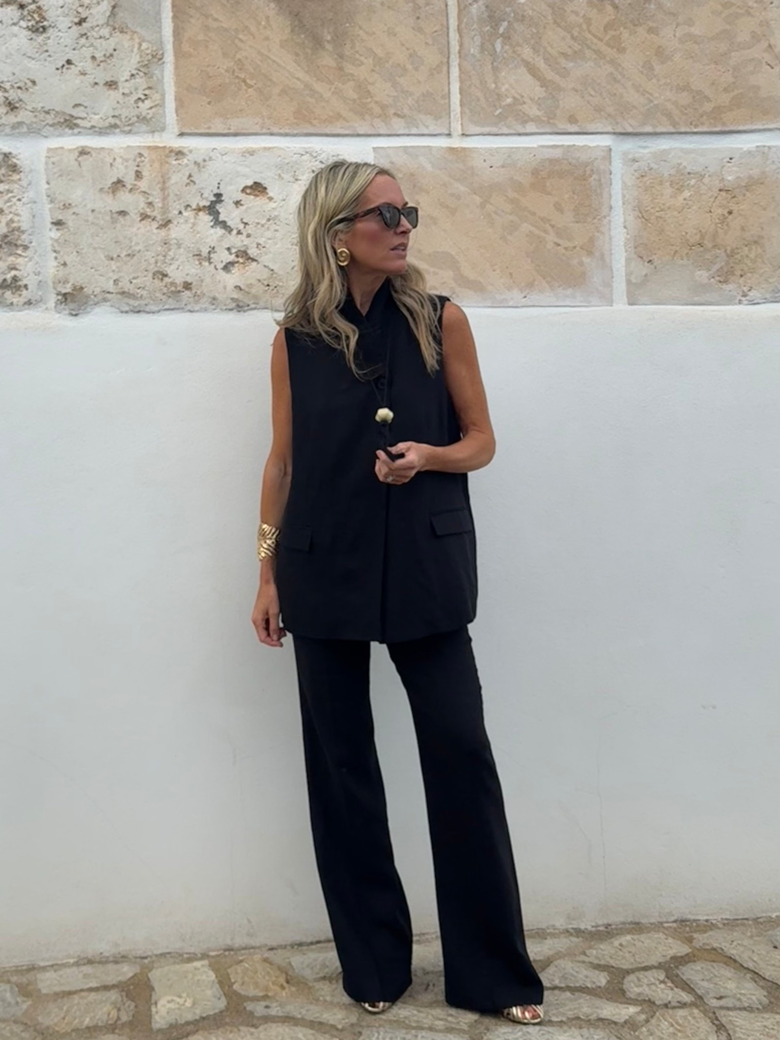 Chicest black linen co ord .. 

#LTKsummer #LTKeurope #LTKuk