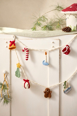 Holiday Icon Knit Garland | Anthropologie (US)