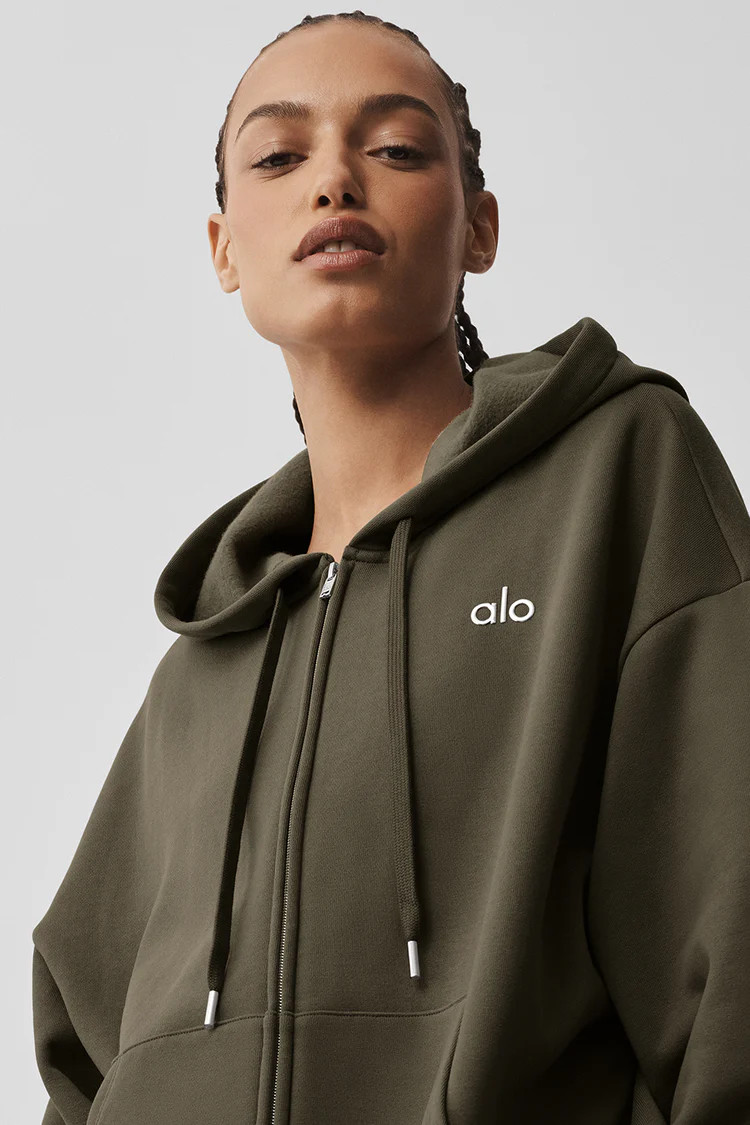 Accolade Full Zip Hoodie | Alo Yoga (US)