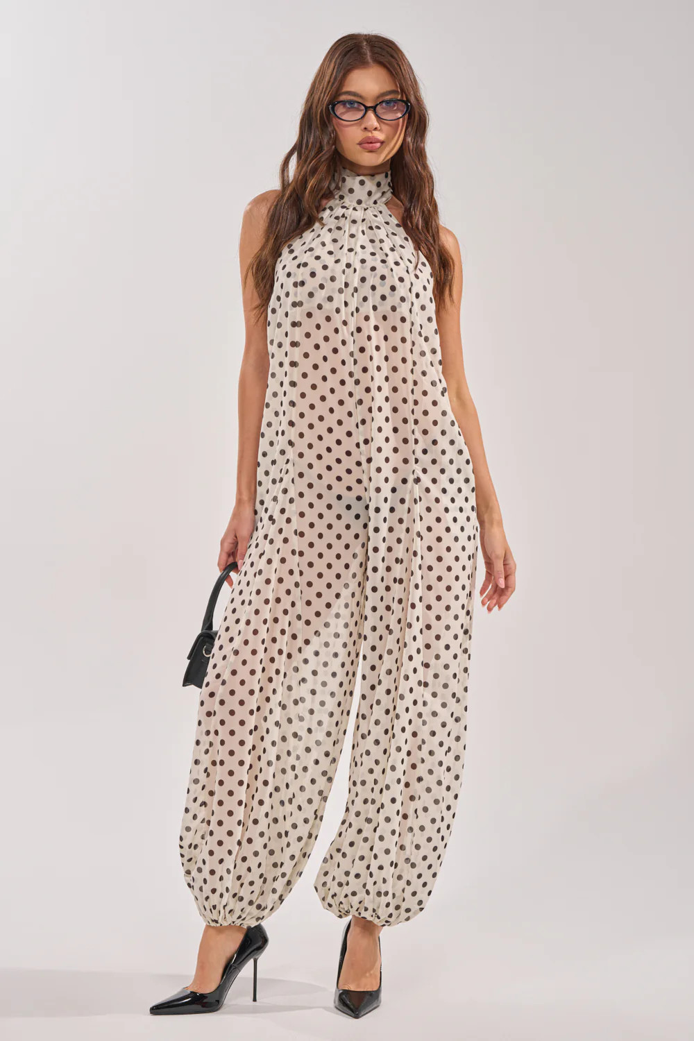 GIRLY POP POLKA DOT JUMPSUIT | AKIRA