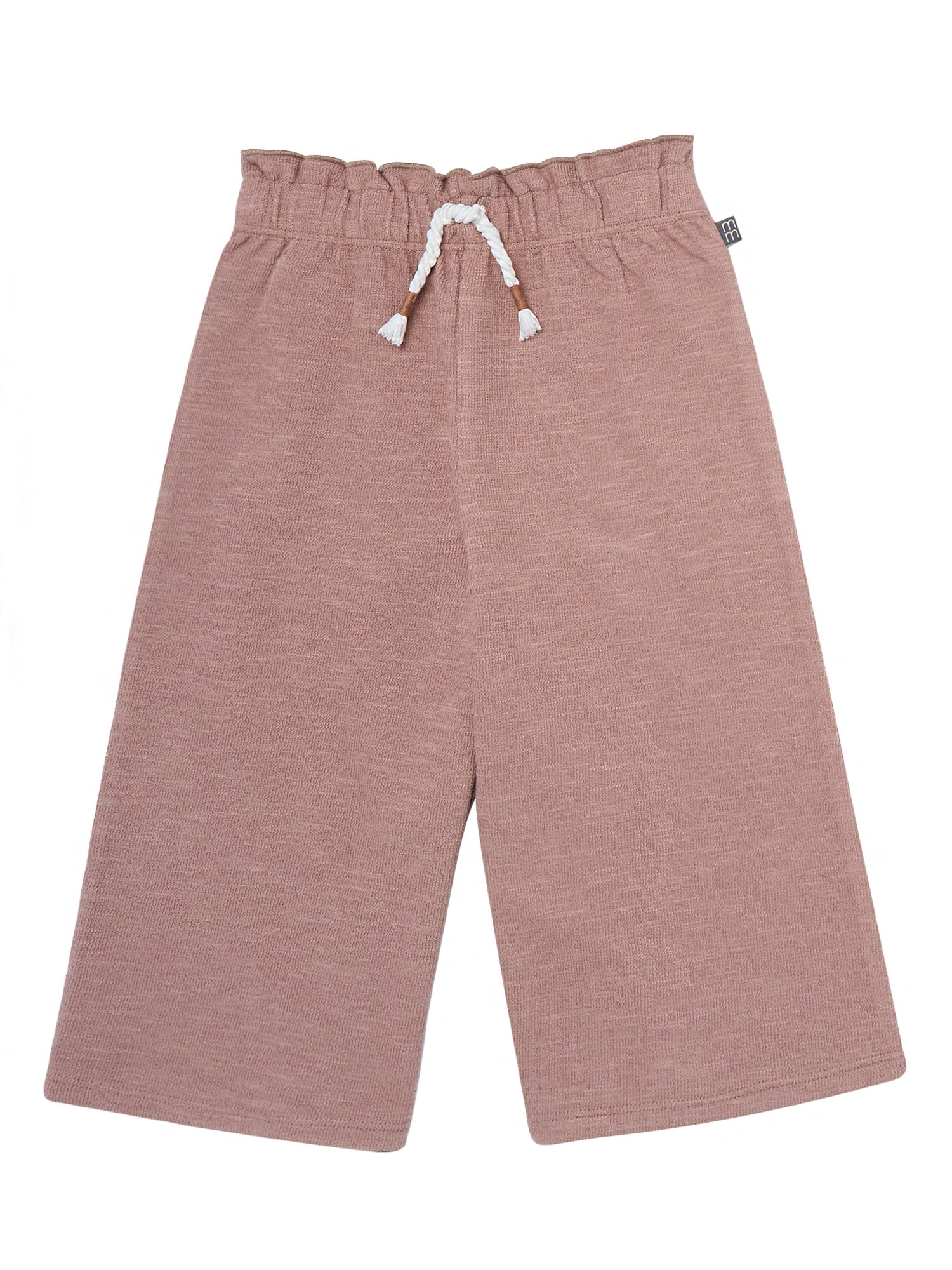 Modern Moments by Gerber Toddler Girl Paperbag Waist Wide Leg Pant, Sizes 12M-5T | Walmart (US)