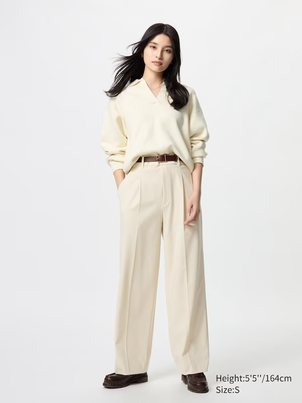 Pleated Wide Pants | UNIQLO (US)