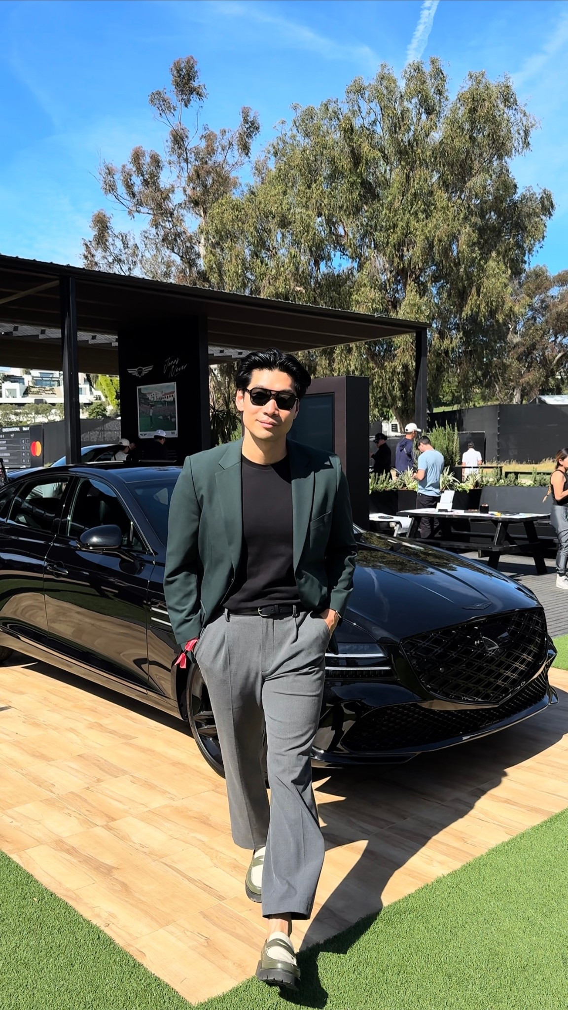 Genesis invitational golf tournament men’s outfit idea 💡 sharp casual dress down suiting 

#LTKootd #LTKMens #LTKSeasonal