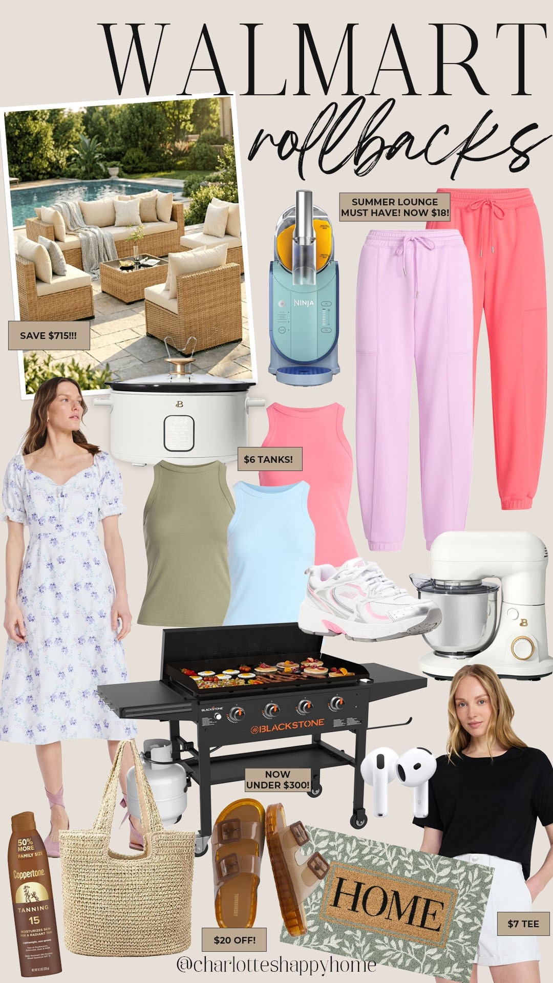 New rollbacks at Walmart!

#walmartdeals

Walmart deals. Walmart finds. Walmart fashion. Walmart home. Walmart patio furniture. Walmart black stone grill on sale. Walmart scoop summer loungewear.

#LTKSaleAlert #LTKSeasonal #LTKHome