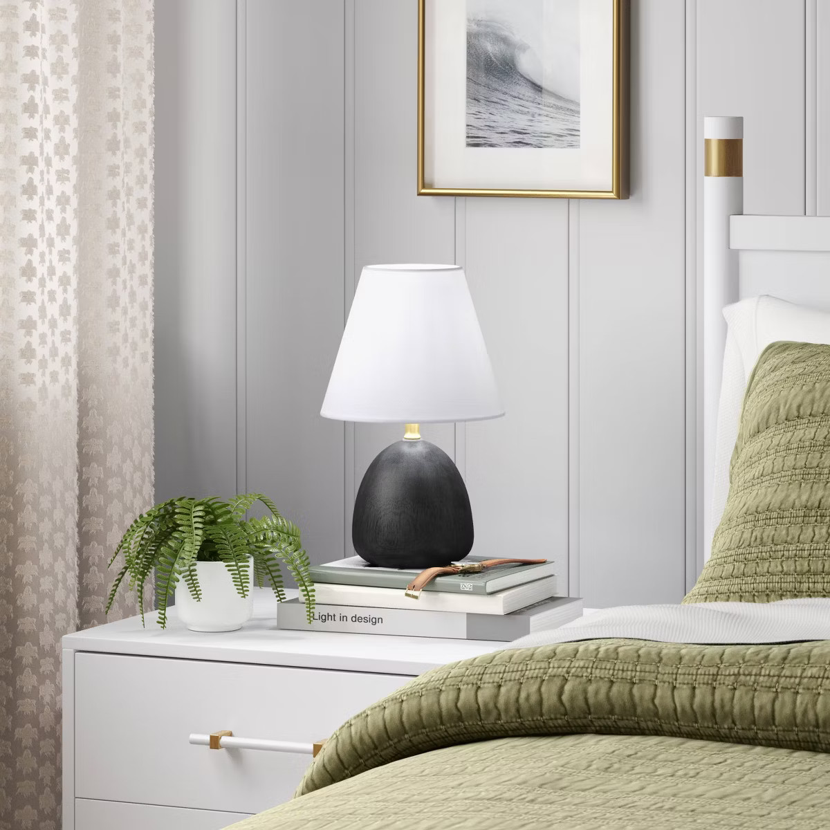 Faux Wood Mini Table Lamp - Threshold™ | Target
