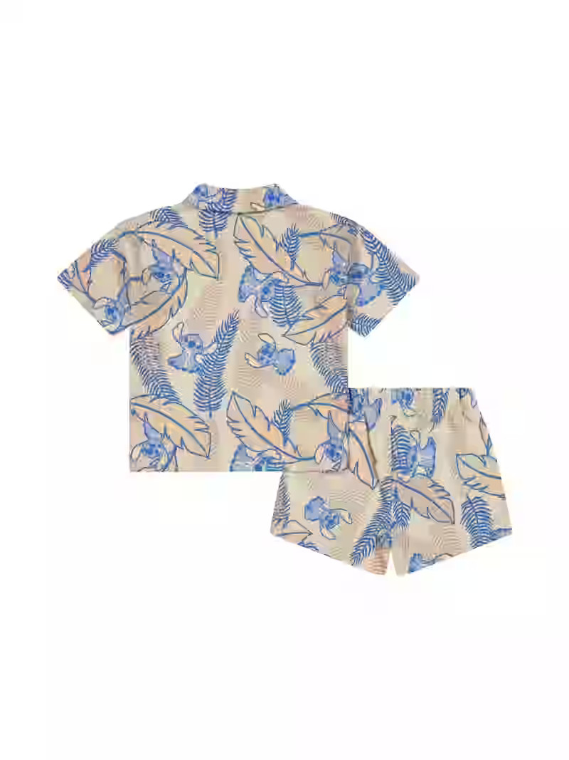 Lilo & Stitch Toddler Boy Resort Short Set, Sizes 12 Months-5T | Walmart (US)