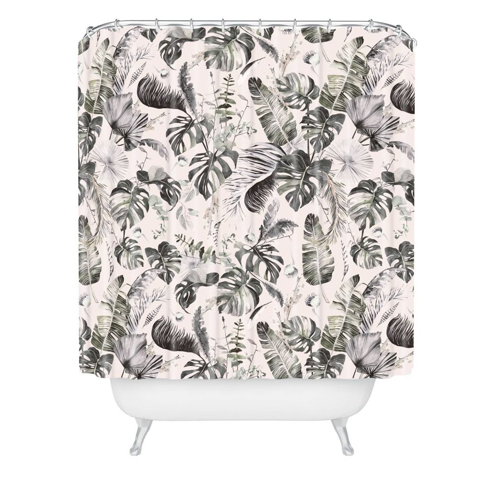 Marta Barragan Camarasa Wild Farah Shower Curtain Gray - Deny Designs | Target