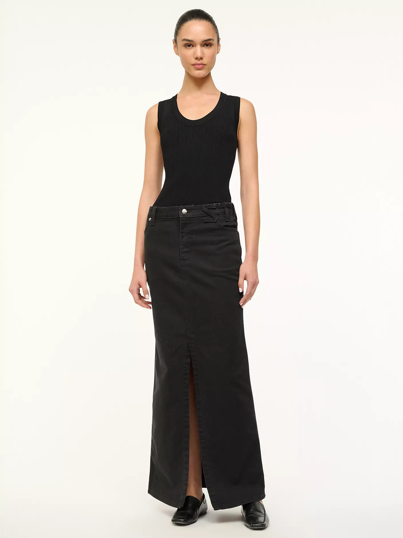 Wrangler + STAUD The Maxi Skirt | Wrangler