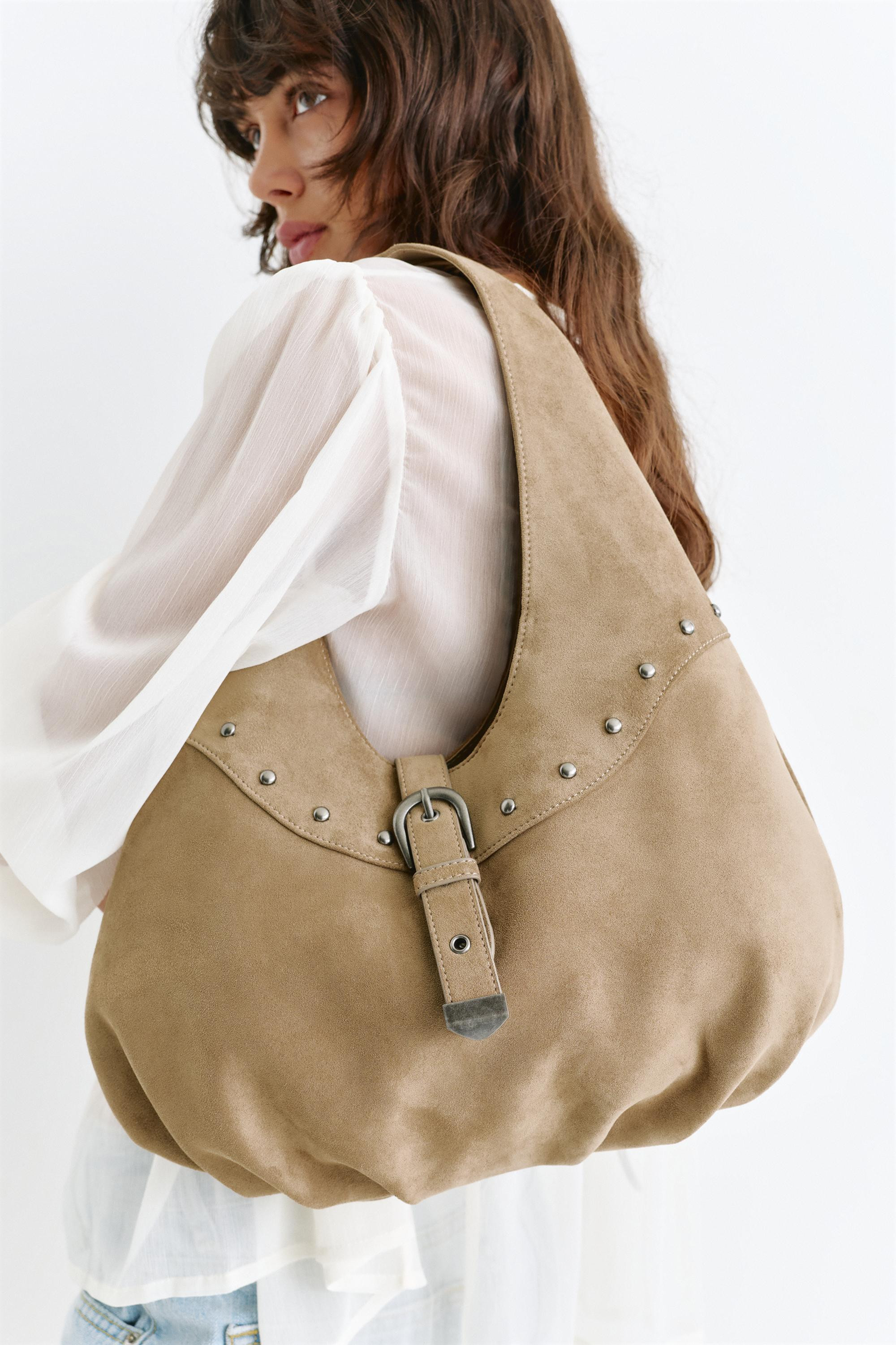 Studded buckle tote bag | Pull&Bear United Kingdom | PULL and BEAR UK