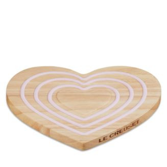 Le Creuset Magnetic Figural Heart Wooden Trivet | Bloomingdale's Home | Bloomingdale's (AU)