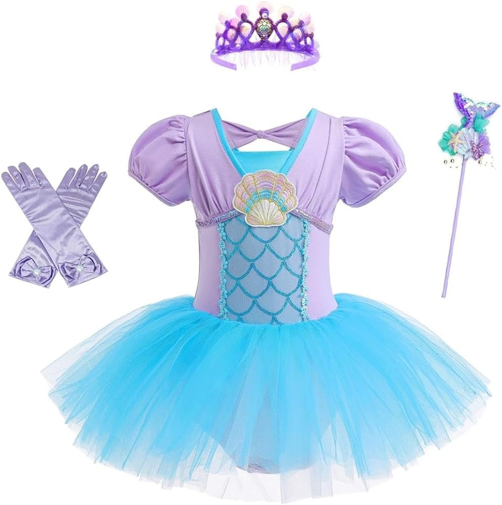 Dressy Daisy Ballet Tutu Dress Girls Size 18m-8 | Toddler Kids Princess Tulle Skirt Leotards Ball... | Amazon (US)