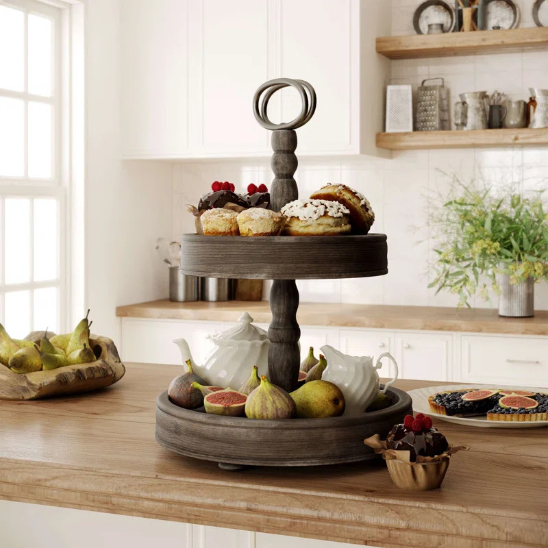 Shaquita Wood Tray | Wayfair North America