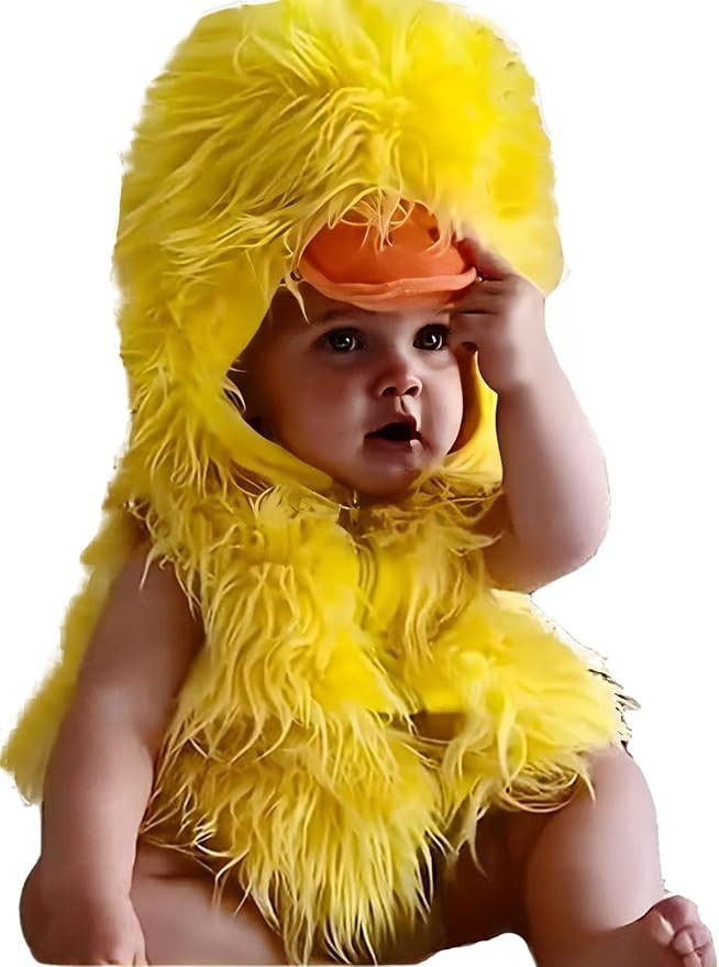 Kids Duck Costume Toddler Girls Boys Halloween Costume Infant Baby Chicken Halloween Dress Up Sle... | Amazon (US)