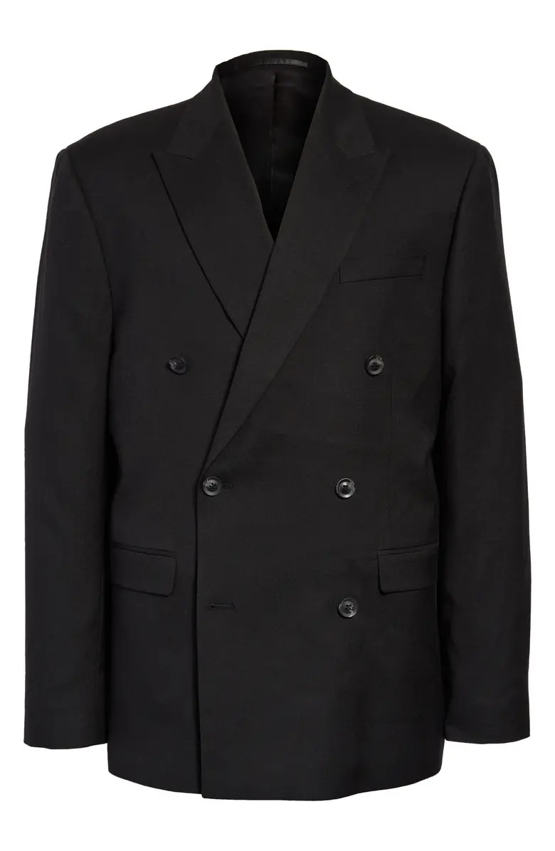 Topman Boxy Double Breasted Suit Jacket | Nordstrom | Nordstrom